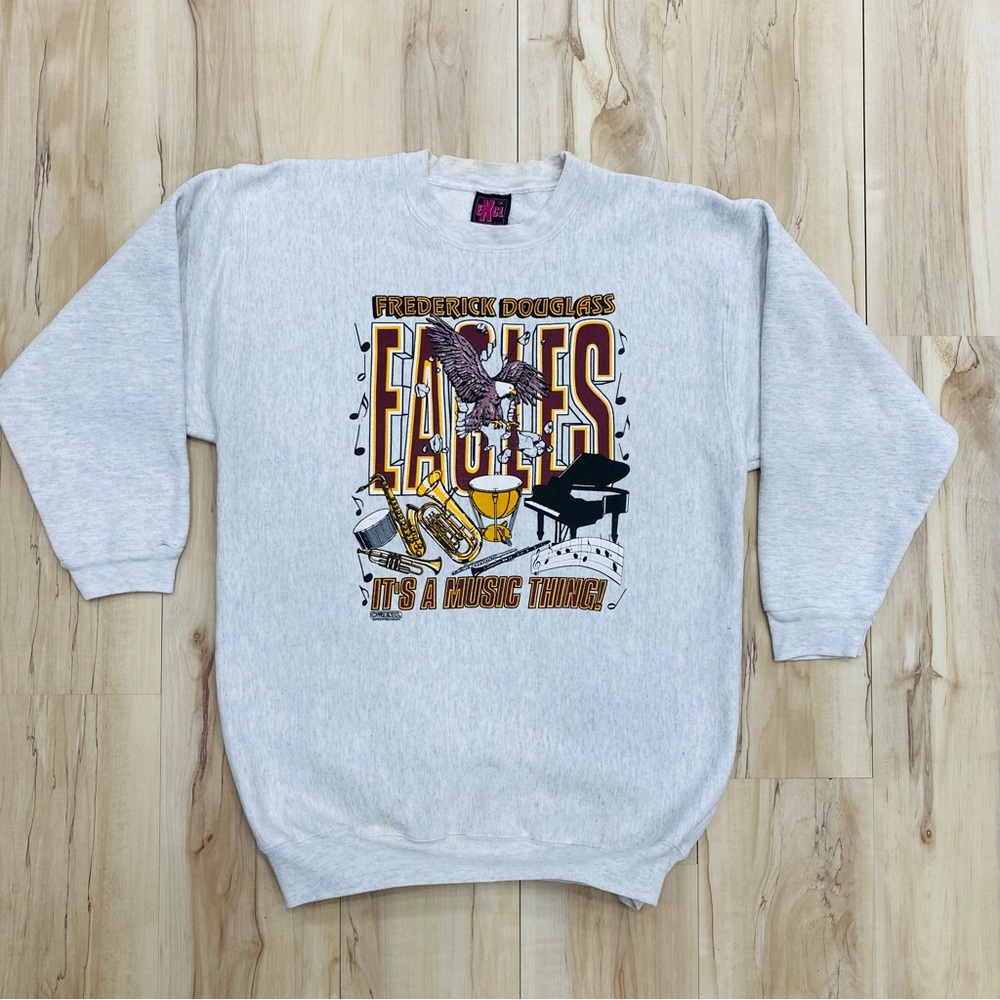 Vintage Frederick Douglass HS 1995 Band sweatshirt size XL